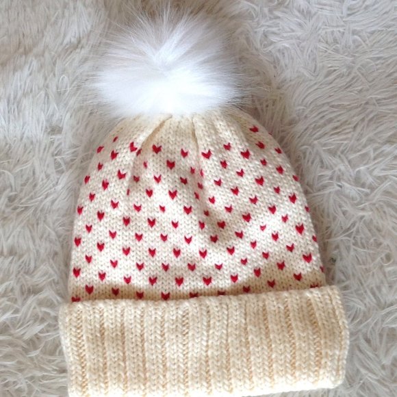 Do everything in love Accessories - Do Everything In Love Pom Pom  Knit Beanie